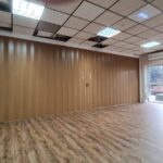 Compacta PVD door installed in a modern social club interior